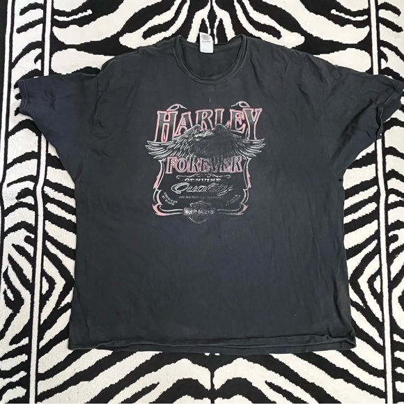Harley-Davidson 10 years House Of Thunder Graphic T-shirt Size 3XL - Picture 2 of 8